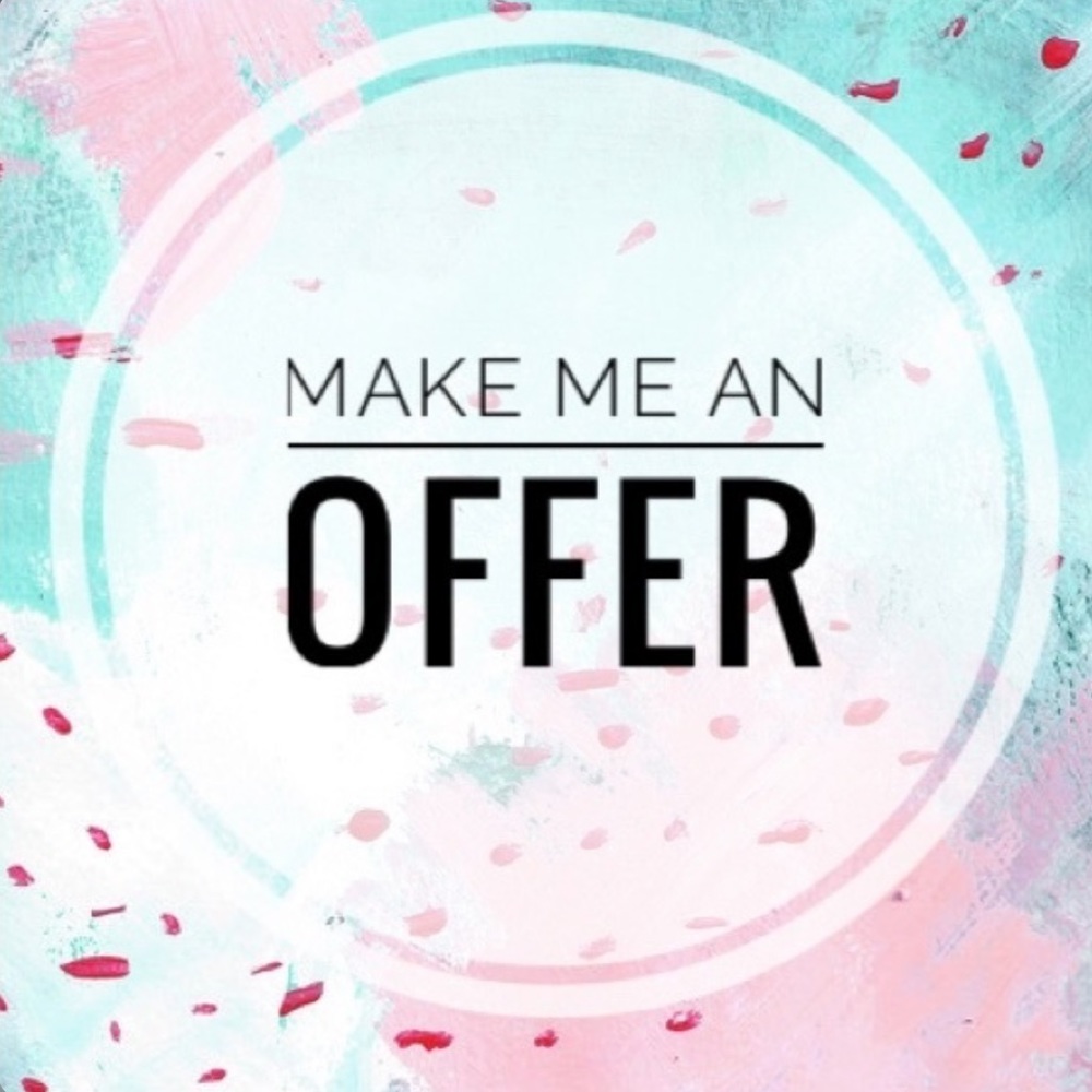 Accepting all reasonable offers!